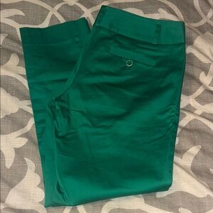The Limited Green Ankle Pants